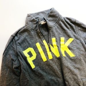 Victoria’s Secret Quarter Zip Sweatshirt